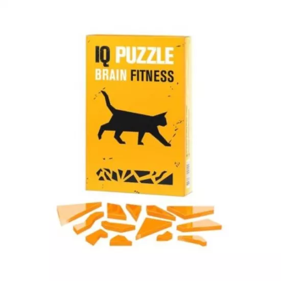 Joc de logica IQ Puzzle 2078 Cat, 13 piese