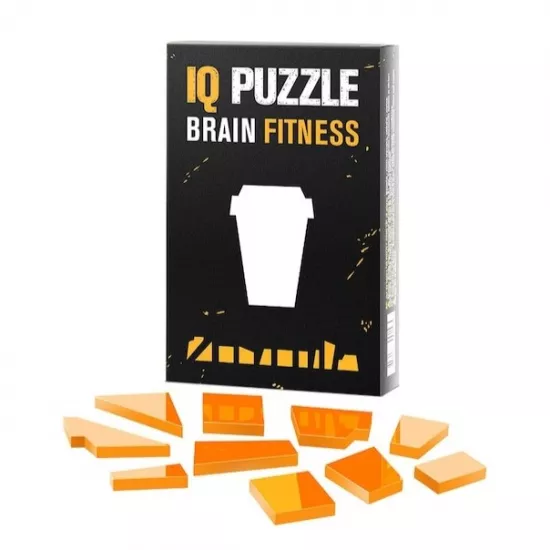 Joc de logica IQ Puzzle 0272 Coffee Cup, 10 piese