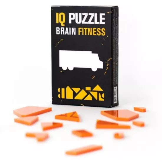 Joc de logica IQ Puzzle 1460 Concrete Truck, 12 piese