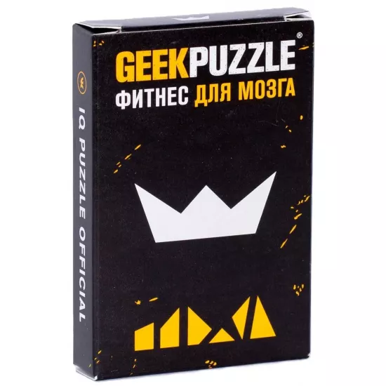 Joc de logica IQ Puzzle 1507 Crown, 6 piese
