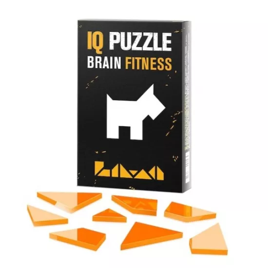Joc de logica IQ Puzzle 2085 Dog, 8 piese