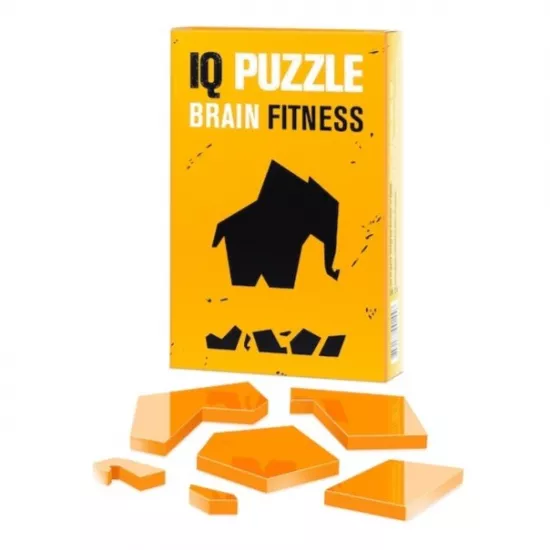 Joc de logica IQ Puzzle 1514 Elephant, 6 piese