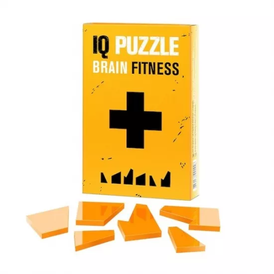 Joc de logica IQ Puzzle 0142 Greek Cross, 6 piese