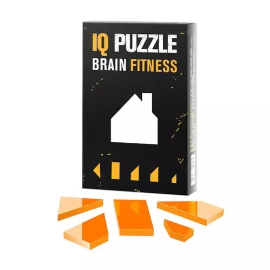 Joc de logica IQ Puzzle 0555 House, 5 piese