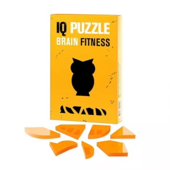Joc de logica IQ Puzzle 1446 Owl, 7 piese