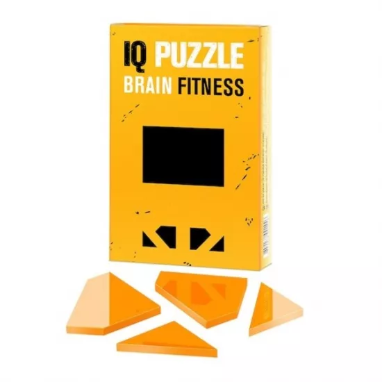 Joc de logica IQ Puzzle 0227 Rectangle, 4 piese