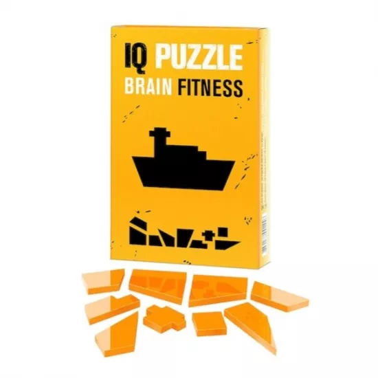 Joc de logica IQ Puzzle 0852 Ship, 9 piese