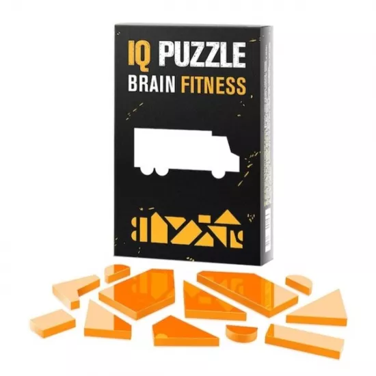 Joc de logica IQ Puzzle 0869 Truck, 12 piese