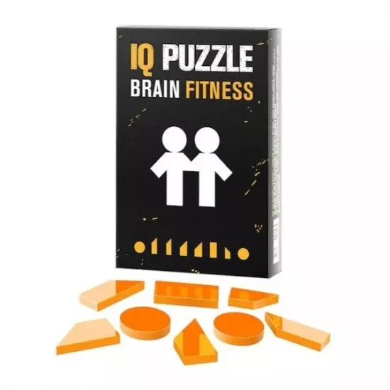 Joc de logica IQ Puzzle 0111 Twins, 8 piese