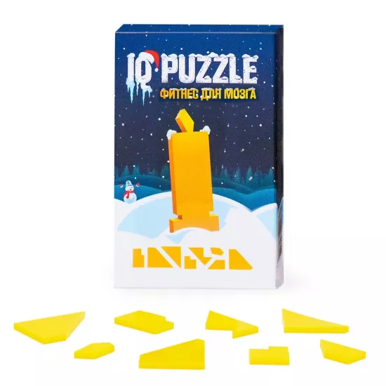 Joc de logica IQ Puzzle 0692 Candle, 8 piese