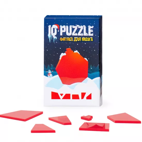 Головоломка IQ Puzzle 0715 Tree Bauble, 6 деталей