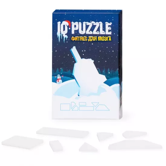Головоломка IQ Puzzle 0678 Handbell, 7 деталей