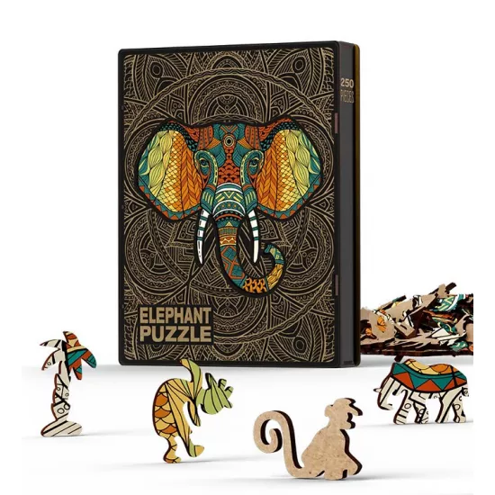 Piecezz 0920 Puzzle Elephant, 250pcs