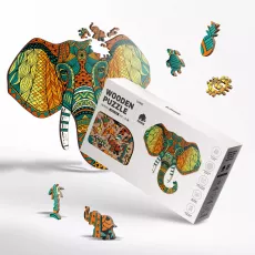 Piecezz 1941 Puzzle Elephant, 140pcs