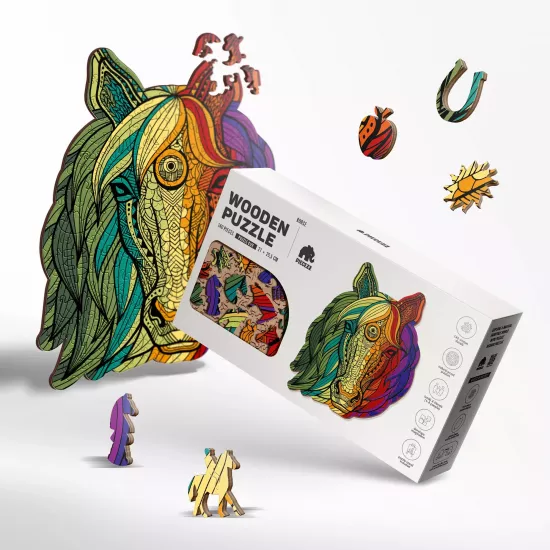 Piecezz 1958 Puzzle Horse, 140pcs