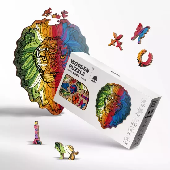 Piecezz 1965 Puzzle Lion, 140pcs