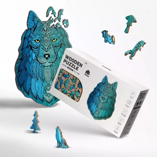 Piecezz 1972 Пазл Wolf, 140pcs