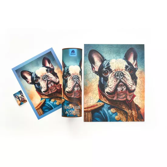 Piecezz 1767 Puzzle Tube French Bulldog, 250pcs