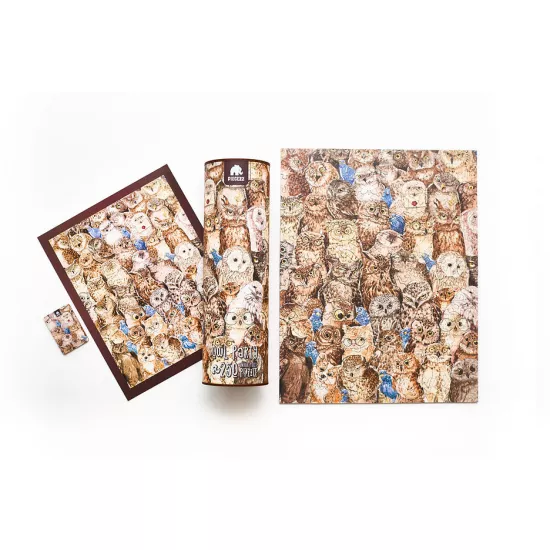 Piecezz 1750 Puzzle Tube Owl Party, 250pcs