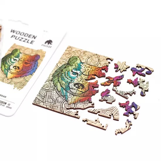 Piecezz 1392 Puzzle Mini Bear, 40pcs