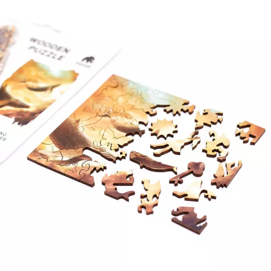 Piecezz 1309 Puzzle Mini Flying Whales, 40pcs