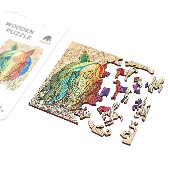 Piecezz 1422 Puzzle Mini Horse, 40pcs