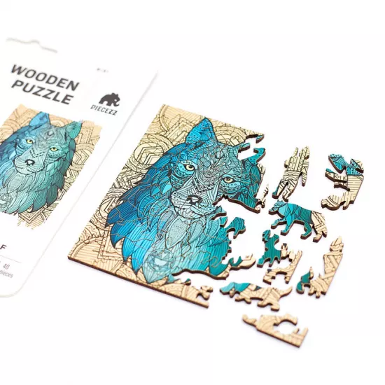 Piecezz 1330 Ð?азл Mini Wolf, 40pcs