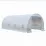 Sera pentru gradina Tehno MS 4x2.5x2m alba / Ø26mm / 1 usa
