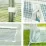 Sera pentru gradina Tehno MS 4x2.5x2m alba / Ø26mm / 1 usa