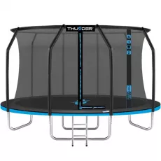 Trambulină Thunder Elite 12FT, 374 cm, plasă interioară, Blue