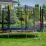 Trambulină Thunder Pro, 255 cm, plasă externă, Blue