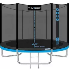 Trambulină Thunder Pro 10FT, 312 cm, plasă externă, Blue