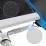 Батут Thunder Pro 10FT, 312 см, внешняя сетка, Blue