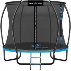 Trambulină Thunder Ultra 6FT, 185 cm, plasă interioară, Blue