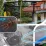 Trambulină Thunder Ultra, 255 cm, plasă interioară, Blue