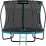 Trambulină Thunder Ultra, 255 cm, plasă interioară, Blue