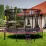 Trambulină Thunder Ultra, 255 cm, plasă interioară, Pink