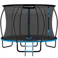 Trambulină Thunder Ultra 12FT, 374 cm, plasă interioară, Blue