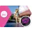 Батут Thunder Ultra 12FT, 374 см, внутренняя сетка, Pink