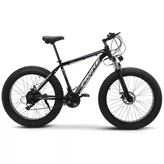 Bicicleta Frike Fatbike 26, Black/Grey
