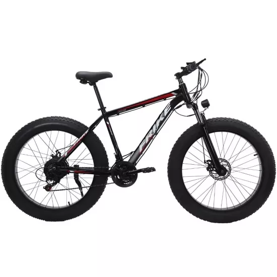Bicicleta Frike Fatbike 26, Red/Black