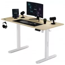 Birou Gaming Sense7 Nojo 120x60, White Pine Birou Gaming Sense7 Nojo 120x60, White Pine