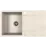 Мойка кухонная Backer Nona Wing 760х440 мм, Ivory