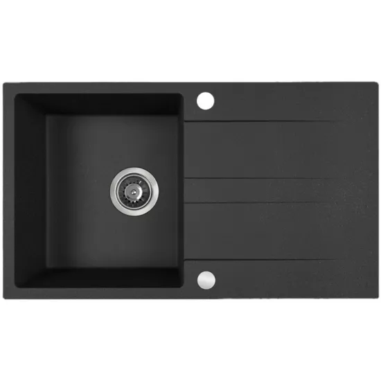 Мойка кухонная Backer Nona Wing 760х440 мм, Black