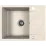 Chiuvetă de bucătărie Backer Nona Solo 560х440 mm, Ivory