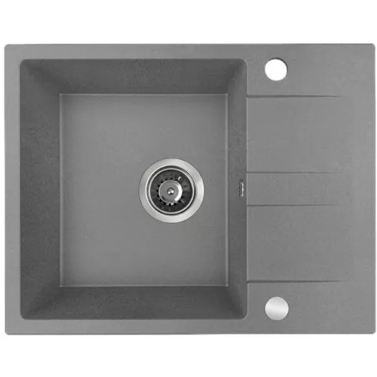 Мойка кухонная Backer Nona Solo 560х440 мм, Grey