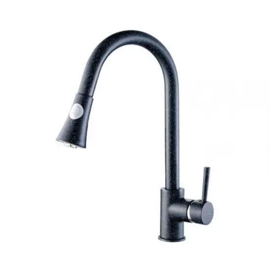 Baterie bucătărie Backer Daru Granit Black