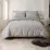 Lenjerie de pat Relaxe Home Soft Dreams Grey Cascade (2 persoane EURO/Bumbac)