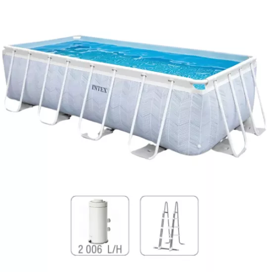 Piscină cu cadru Intex Chevron Prism Frame 26780