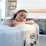 Jacuzzi gonflabil Intex Chevron Deluxe Square Bubble 28446 (795 l/173x173x71 cm)